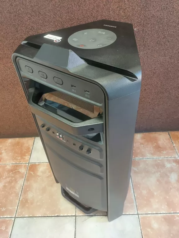 GŁOŚNIK PRZENOŚNY POWER AUDIO SAMSUNG MX-T70 BLUETOOTH 1500W/GWARANCJA