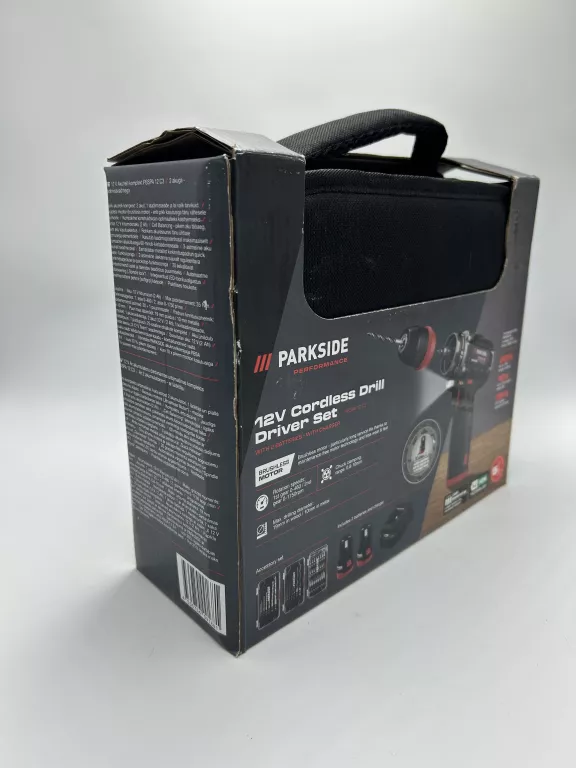 WIERTARKO-WKRĘTARKA AKUMULATOROWA PARKSIDE PERFORMANCE PBSPA 12 C3 12 V