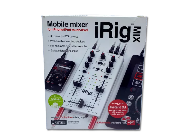 MIKSER IRIG MIX MOBILE MIXER