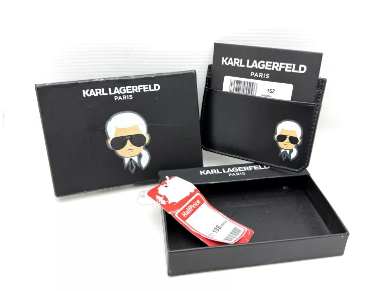 ETUI NA KARTY BANKOMATOWE KARL LAGERFELD KOMPLET