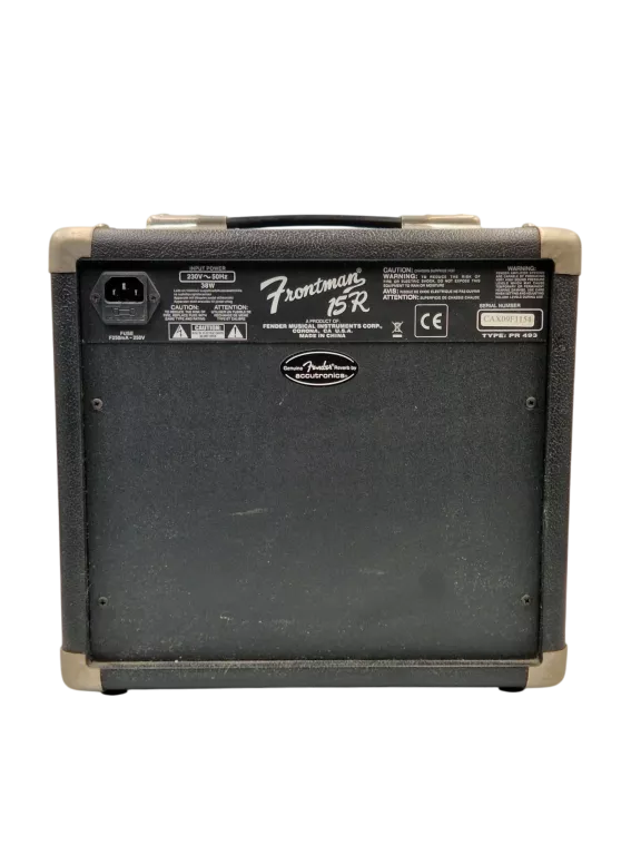 WZMACNIACZ DO E-GITARY FENDER FRONTMAN 15R PIECYK