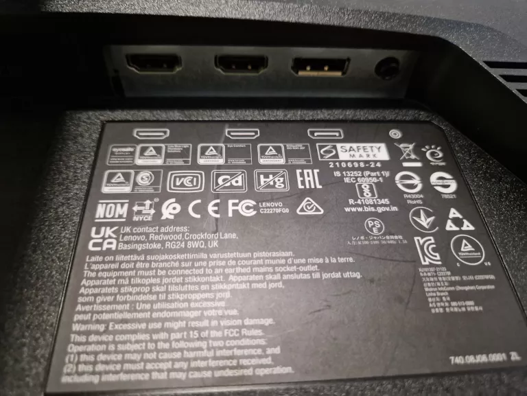 MONITOR GAMINGOWY LENOVO G27-30 27" FULL HD 165HZ 1MS VA + GW 07.03.25