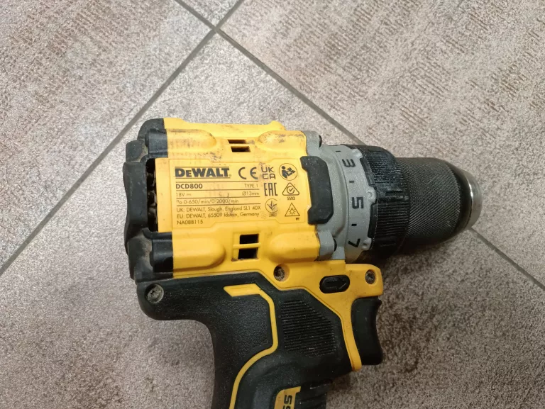 WIERTARKO-WKRĘTARKA DEWALT DCD800 + BAT 18V 5AH