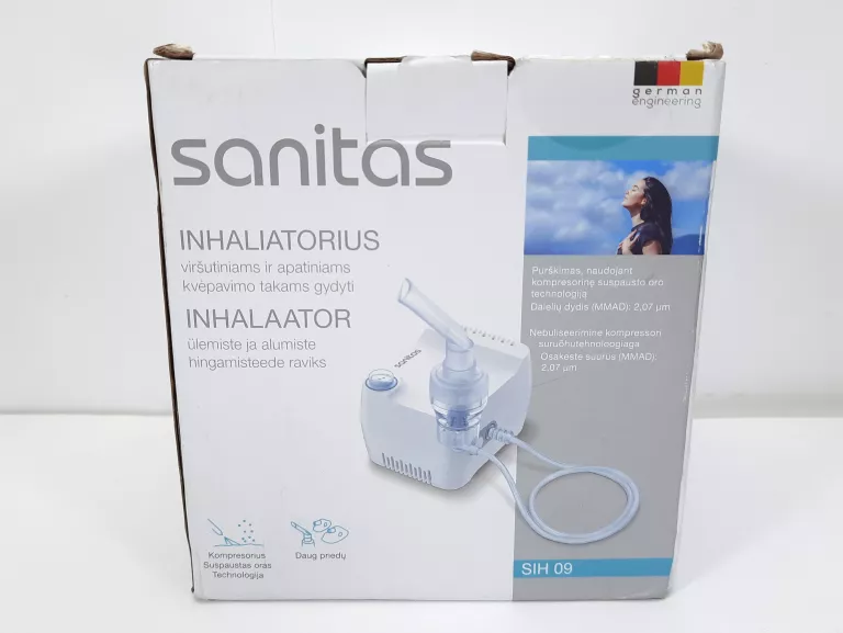 INHALATOR SANITAS SIH 09 KOMPLET