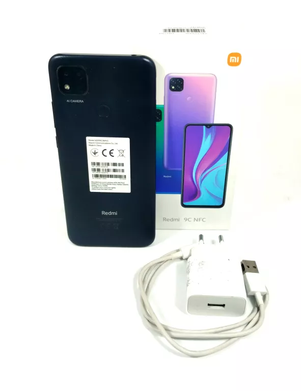 TELEFON XIAOMI REDMI 9NFC 3/64GB KOMPLET GW