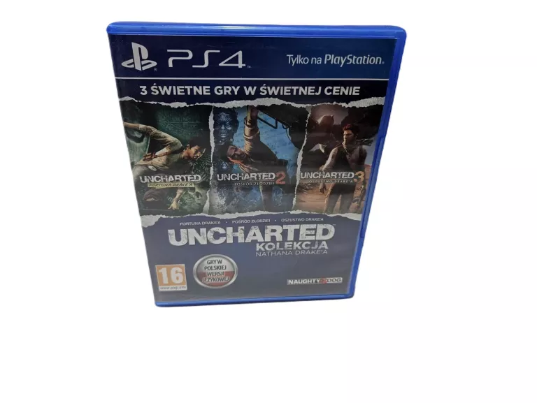 UNCHARTED KOLEKCJA NATHANA DRAKE'A  PS4