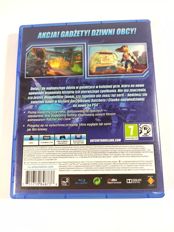 GRA PS4 RATCHET CLANK