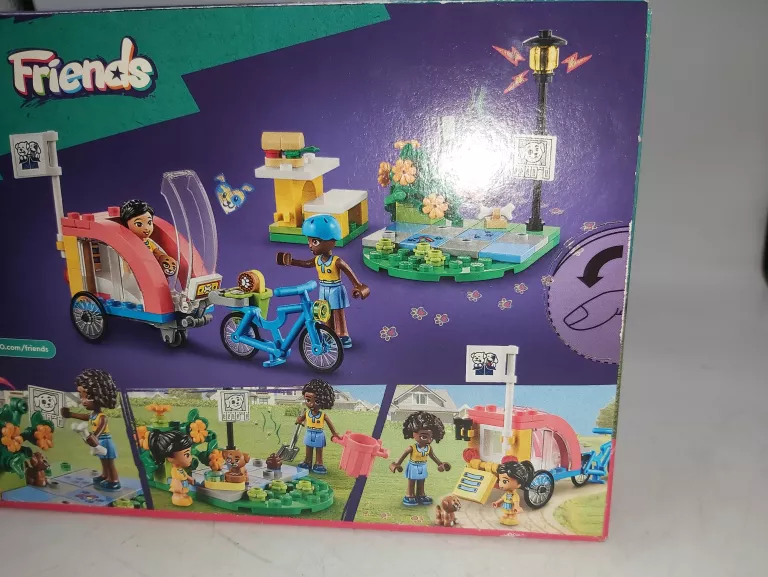 LEGO FRIENDS 41738 ROWER DO RATOWANIA PSÓW KLOCKI