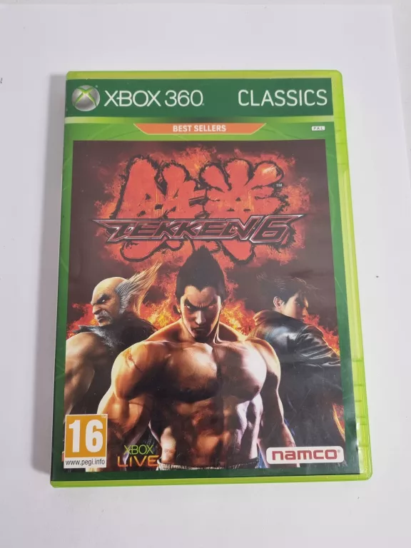 GRA TEKKEN 6 MICROSOFT XBOX 360