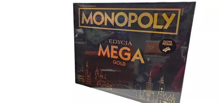 GRA PLANSZOWA MONOPOLY MEGA GOLD WINNING MOVES