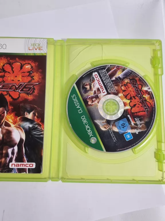 GRA TEKKEN 6 MICROSOFT XBOX 360