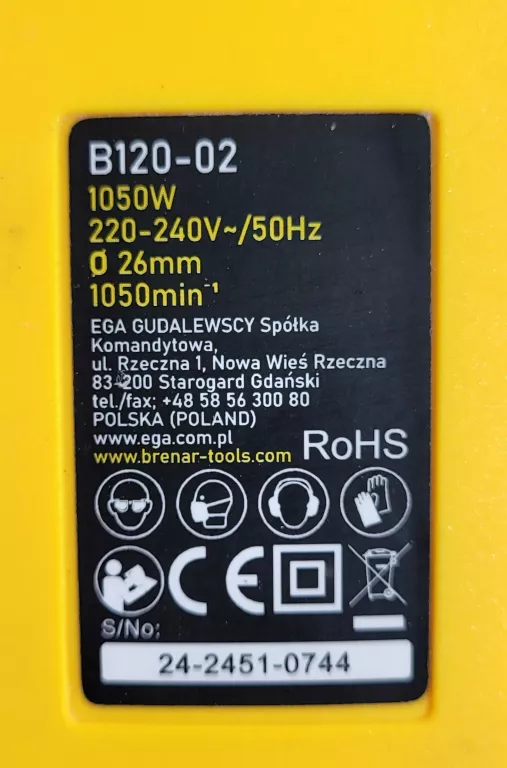 MŁOT UDAROWY BRENAR B120-02