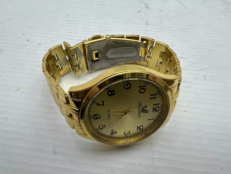 ZEGAREK ORLANDO QUARTZ ALA ZŁOTY