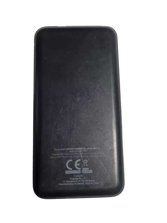 powerbank-tracer-parker-bk-10000mak-2a-goly-ean-gtin-5907512869550