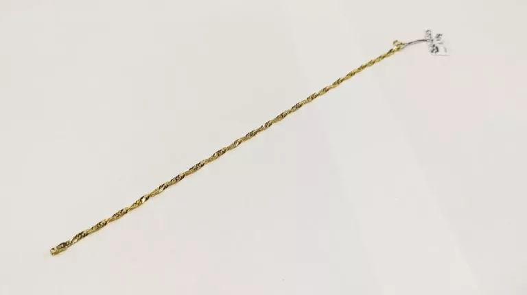 ZLOTA BRANSOLETKA 585 1,79G SINGAPUR