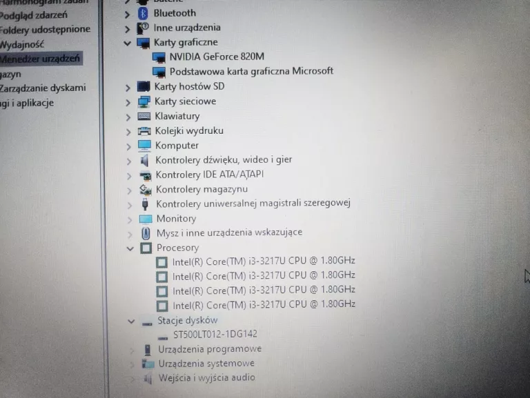 LAPTOP PACKARD BELL Z5WT1 EASYNOTE TE69BM 15,6 " I3-3217U 8GB/500GB
