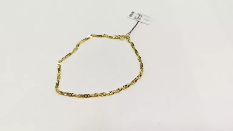 ZLOTA BRANSOLETKA 585 1,79G SINGAPUR