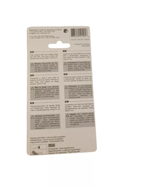 NÓŻ VICTORINOX DO PRZESZCZEPIANIA I OKULIZACJI FELCO 3.90 20