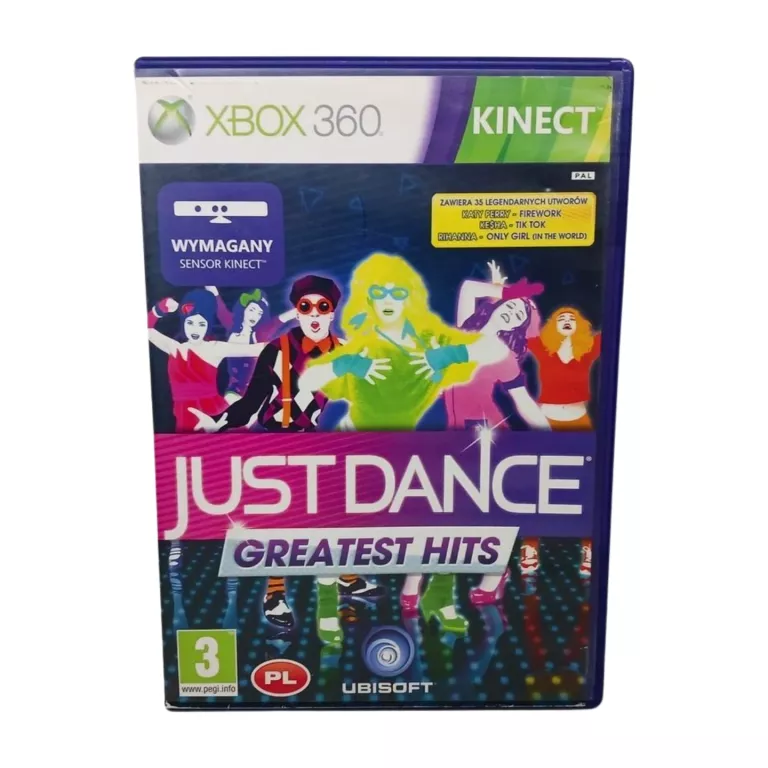 GRA JUST DANCE GREATEST HITS KINECT XBOX 360