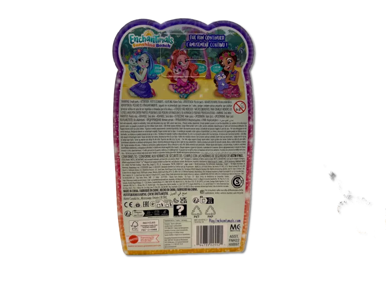 ENCHANTIMALS SUNSHINE BEACH ONEDA OTTER LALKA WYDRA + FIGURKA KELPIE HXB98