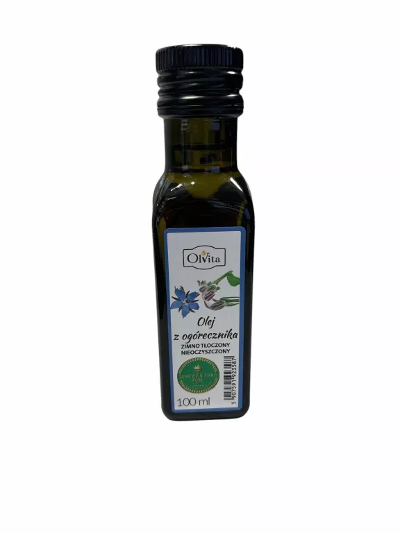 OLVITA OLEJ Z OGÓRECZNIKA TŁOCZONY NA ZIMNO 100ML