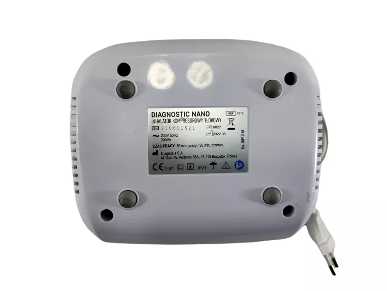 INHALATOR KOMPRESOROWY TŁOKOWY NANO 7015