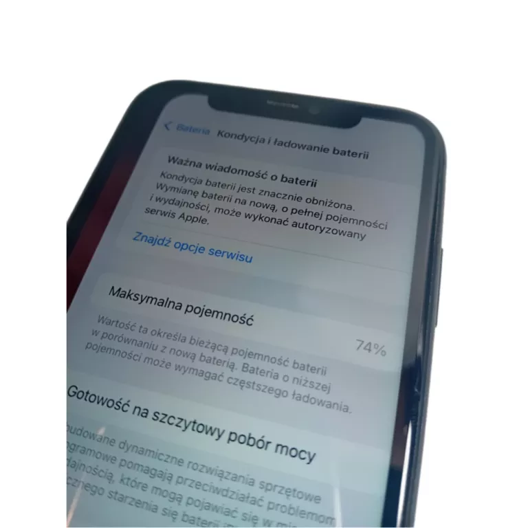 TELEFON IPHONE 11 64GB 74%