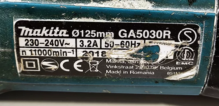 SZLIFIERKA KĄTOWA MAKITA GA5030R