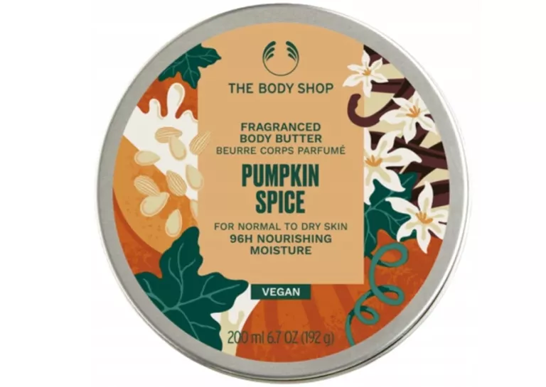 THE BODY SHOP MASŁO DO CIAŁA PUMPKIN SPICE PIECZONA DYNIA Z KARMELEM 200 M