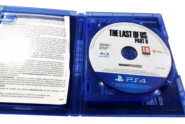 THE LAST OF US PART 2 PS4