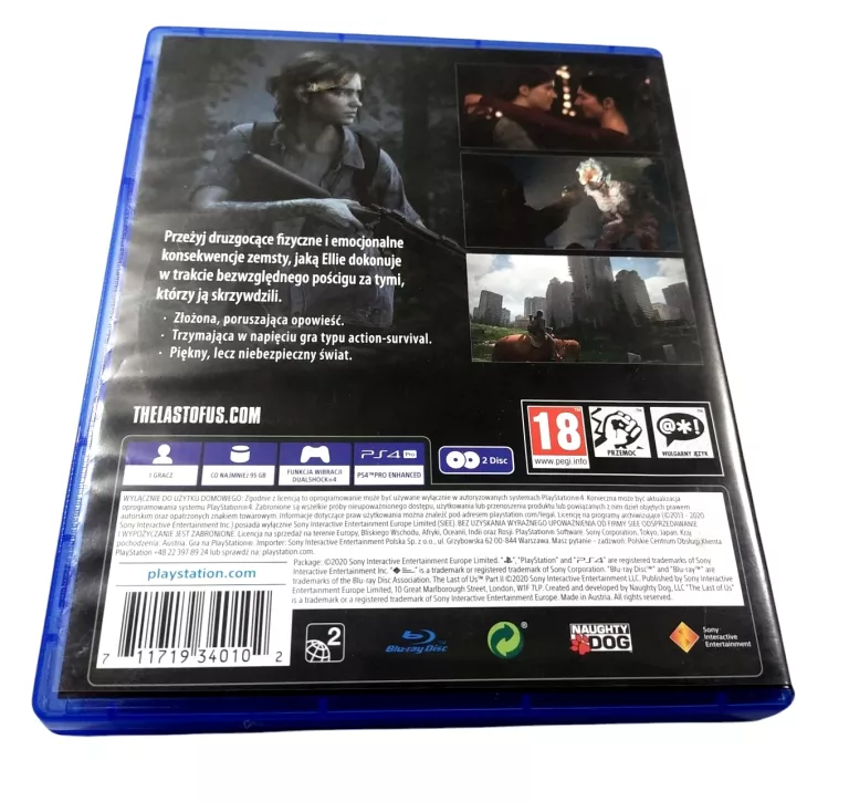 THE LAST OF US PART 2 PS4