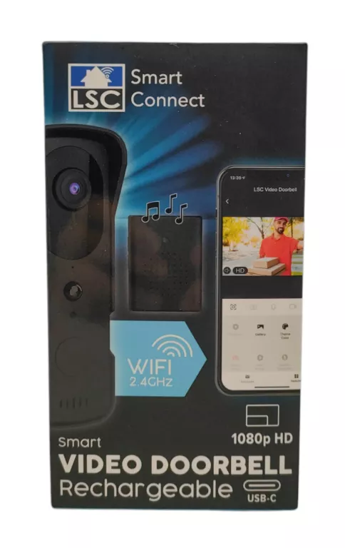 LSC SMART CONNECT DZWONEK VIDEO 1080P