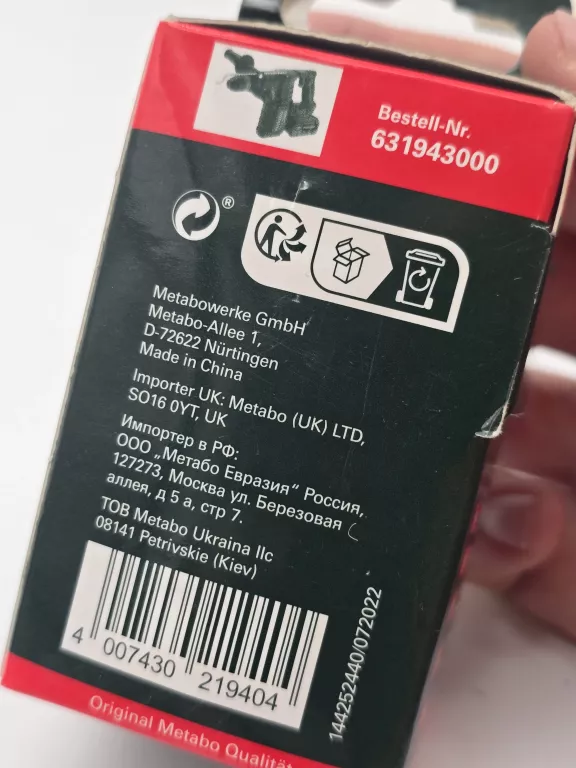 METABO UCHWYT WIERTARSKI QUICK SDS-PLUS