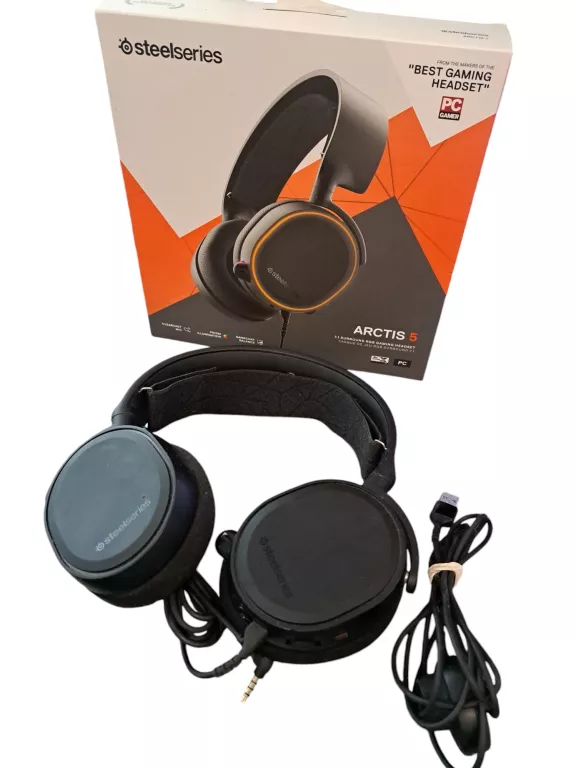 SLUCHAWKI NAUSZNE STEELSERIES ARCTIS 5