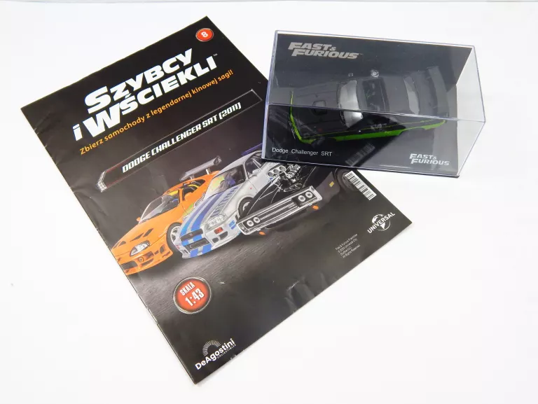 SAMOCHÓD KOLEKCIONERSKI SZYBCY I WŚCIEKLI 8#DODGE CHALLENGER SRT(2011)