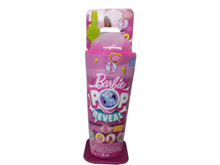 BARBIE POP REVEAL LALKA JAGODA BUBBLE TEA