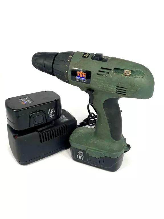 WKRĘTARKA TOP CRAFT TCC-1800 + AKUMULATOR I ŁADOWARKA