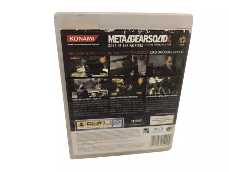 GRA PS3 METAL GEAR SOLID 4 GUNS OF THE PATRIOTS