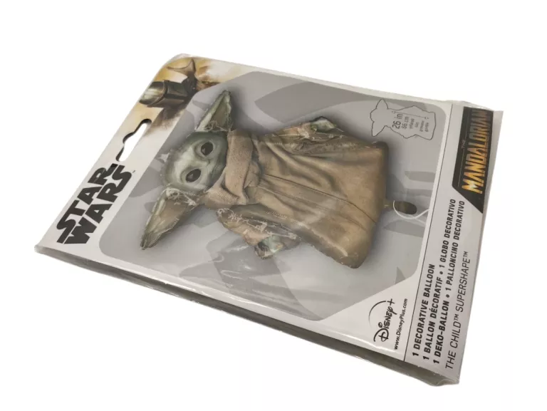 BALON FOLIOWY STAR WARS MANDALORIAN BABY YODA 66CM