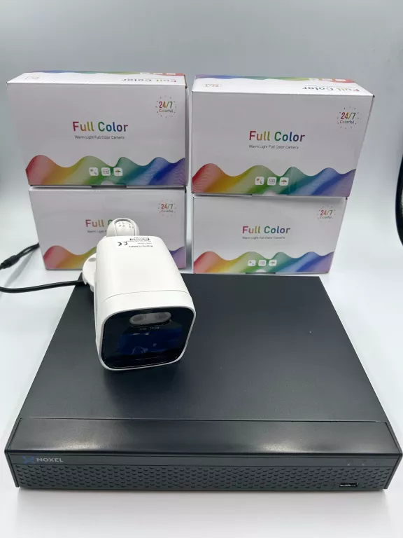 ZESTAW 4 KAMER NOXEL ZEWNĘTRZNYCH HD SMART VIDEO RECORDER KITS NX-FCAN54TK