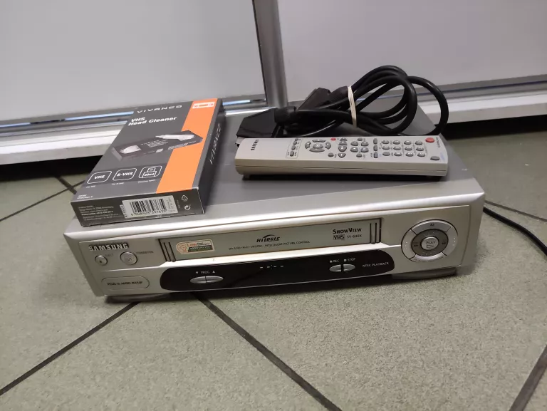 MAGNETOWID SAMSUNG SV-640X, PILOT, KASETA CZYSZCZĄCA
