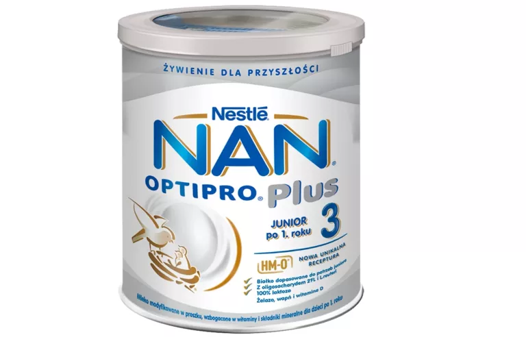 MLEKO NESTLE NAN OPTIPRO 3 PLUS NASTĘPNE 800G