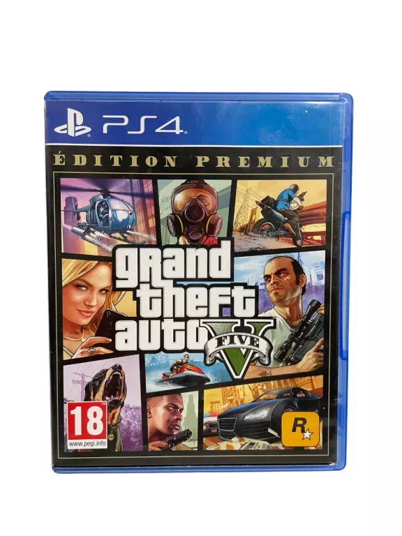 GRAND THEFT AUTO V PREMIUM EDITION SONY PLAYSTATION 4 (PS4)