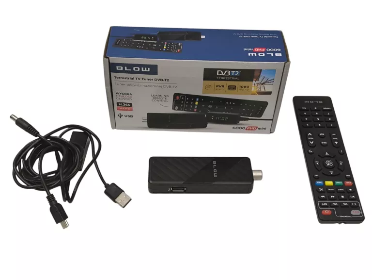 DEKODER TUNER DVB-T2 BLOW 6000FHD MINI