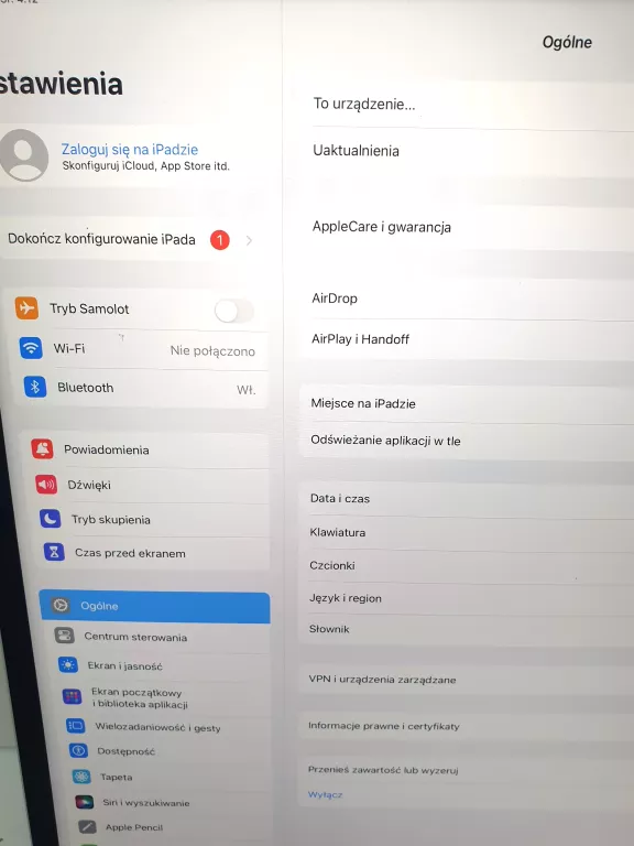 TABLET IPAD PRO 6 A2436 256GB SUPER STAN