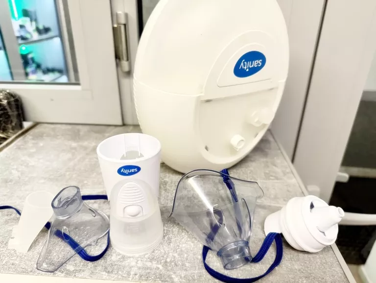 INHALATOR SANITY PRO 2W1 -NEBULIZATOR DO ZATOK