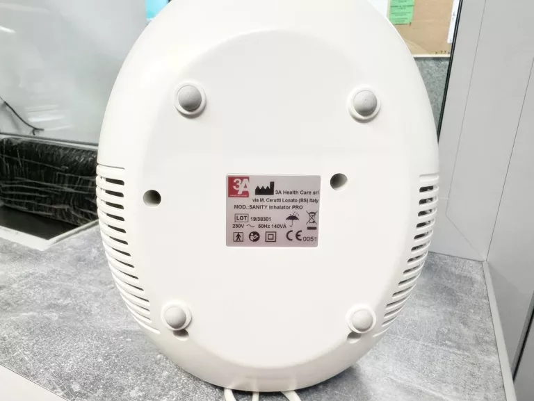 INHALATOR SANITY PRO 2W1 -NEBULIZATOR DO ZATOK