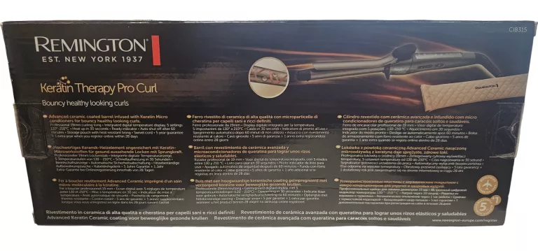 LOKÓWKA DO WŁOSÓW REMINGTON KERATIN PRO LOKI