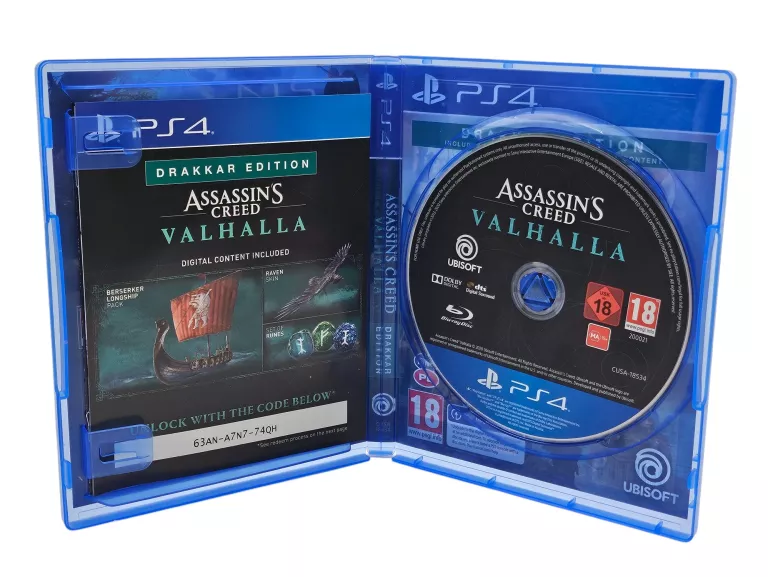 GRA PS4 ASSASSIN'S CREED VALHALLA