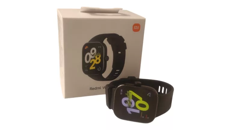 SMARTWATCH XIAOMI REDMI WATCH 4 CZARNY - KOMPLET / GWARANCJA